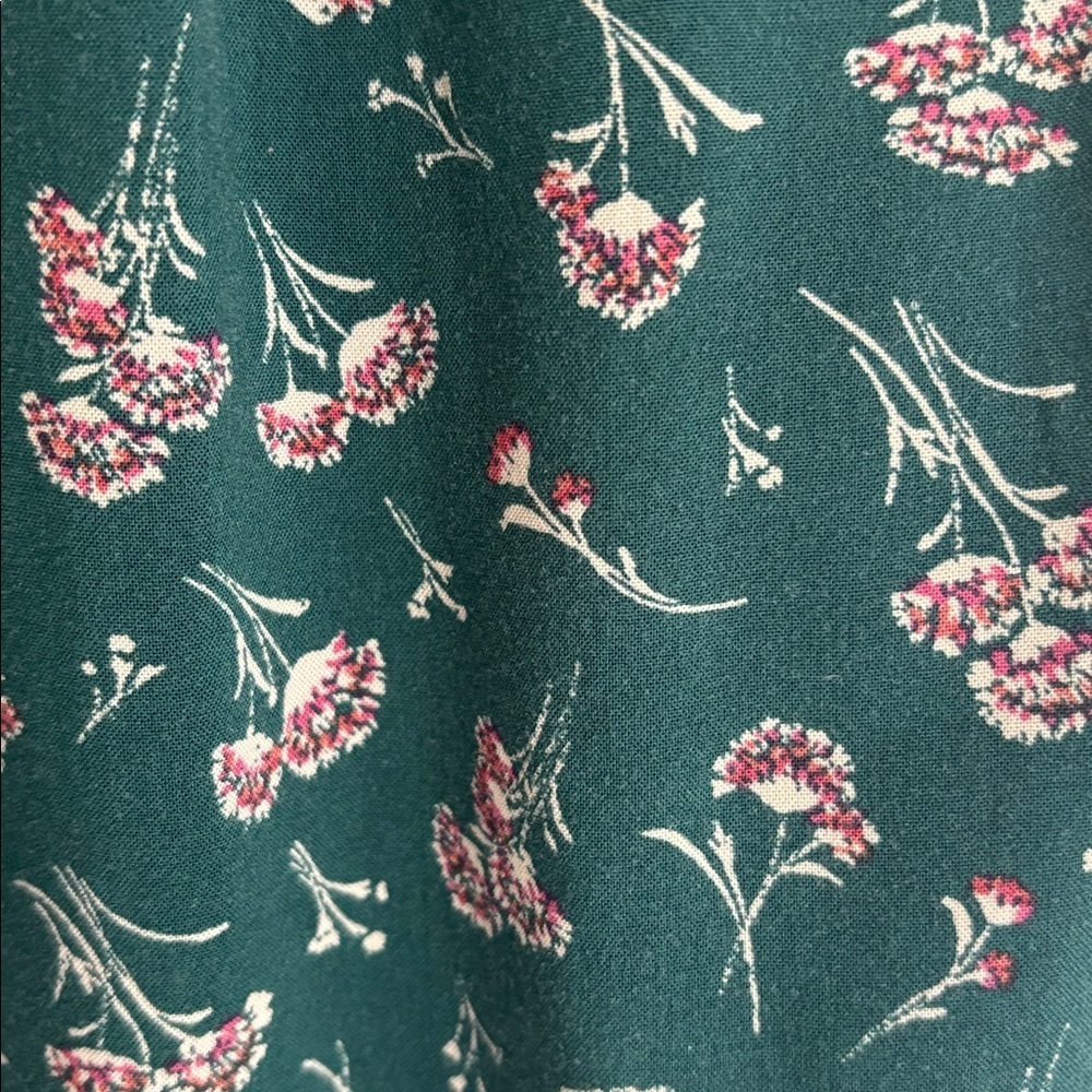 Floral Green Pantsuit - Picture 4 of 10